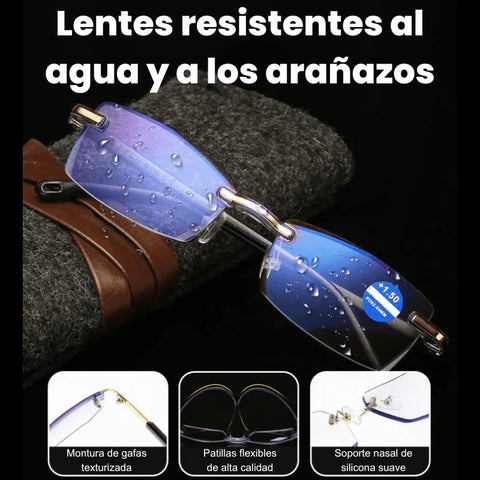 👓 Gafas Inteligentes Anti-Rayos - Vision™ + Estuche de Cuero + Limpiador de Lentes 500ml Gratis